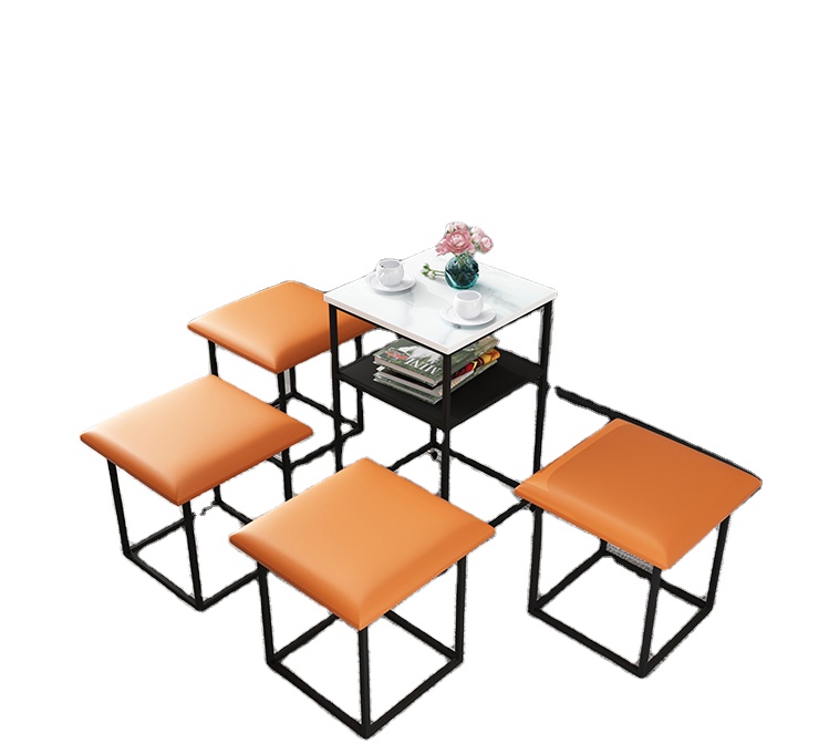 Stool living room rubik's cube stool combination multi-functional net red five in one restaurant household high fashion stac