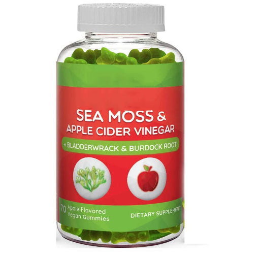 Detox Cleaner Improve Immune System healthy sea moss gummy Seamoss Vegan Gummies