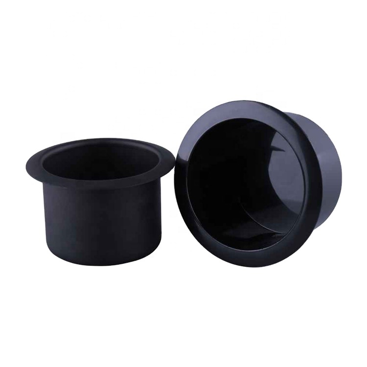 Plastic cup holder for functional sofa black plastic cup holder