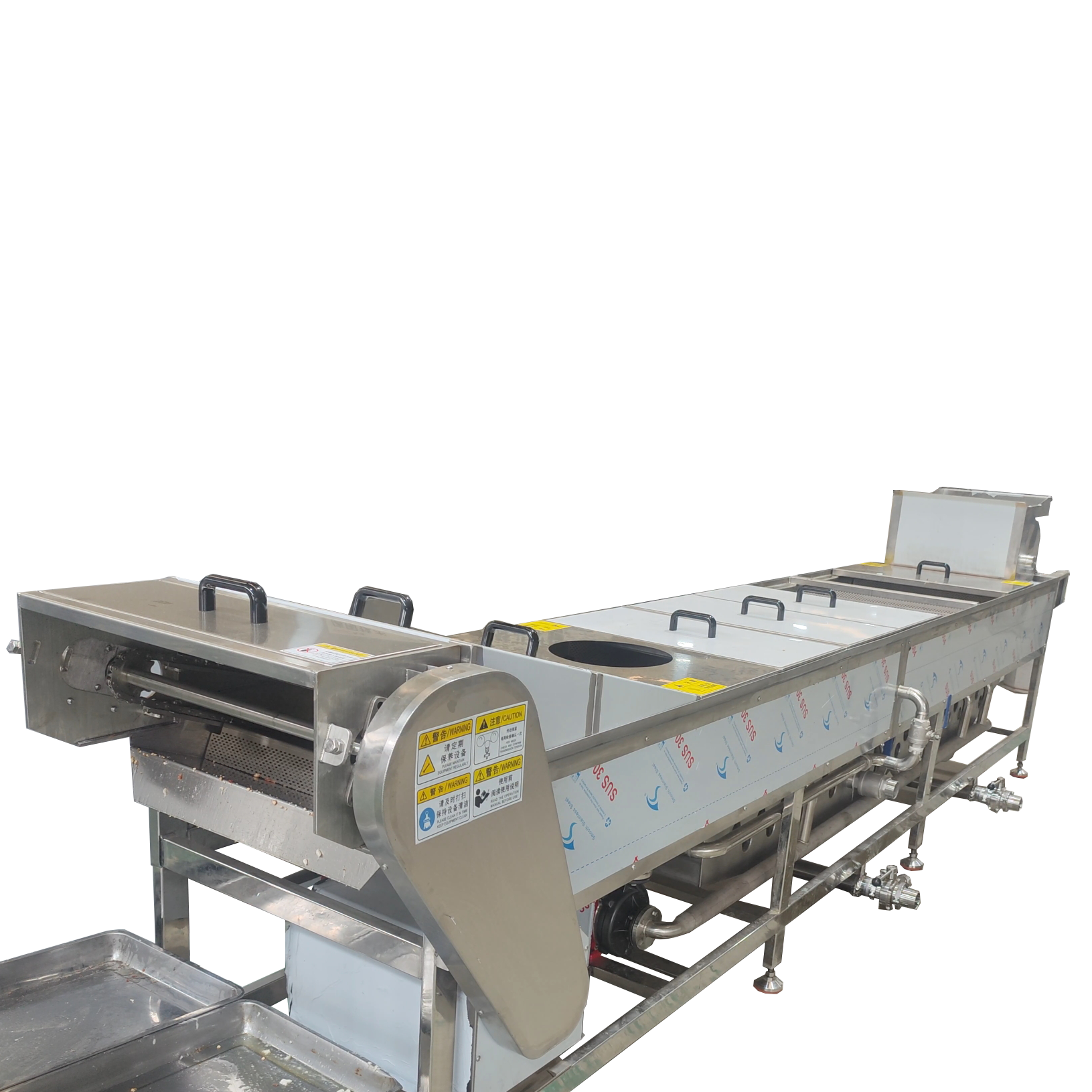 Factory Direct Industrial Equipment Continuous Frying Machine Suitable for Frying Machines in Large Restaurants