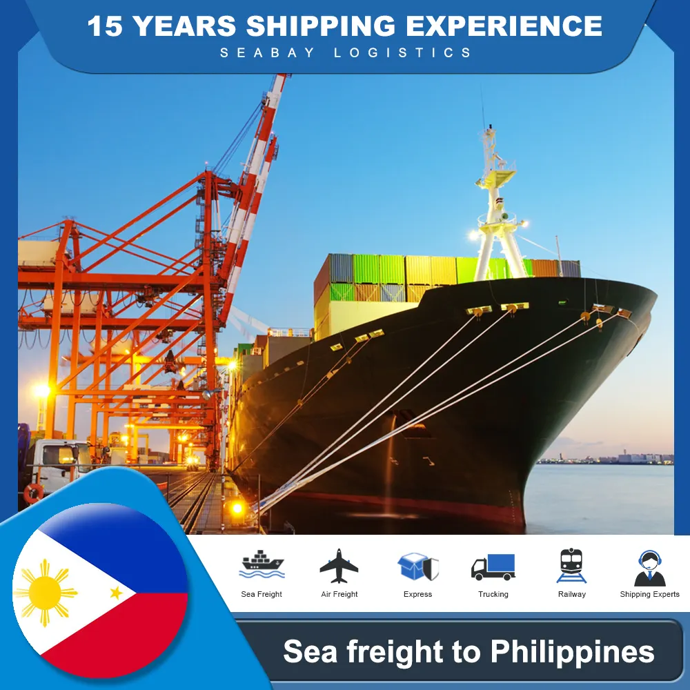 Container Forwarder International Container Sea Freight Forwarder Shipping To Cebu Philippines
