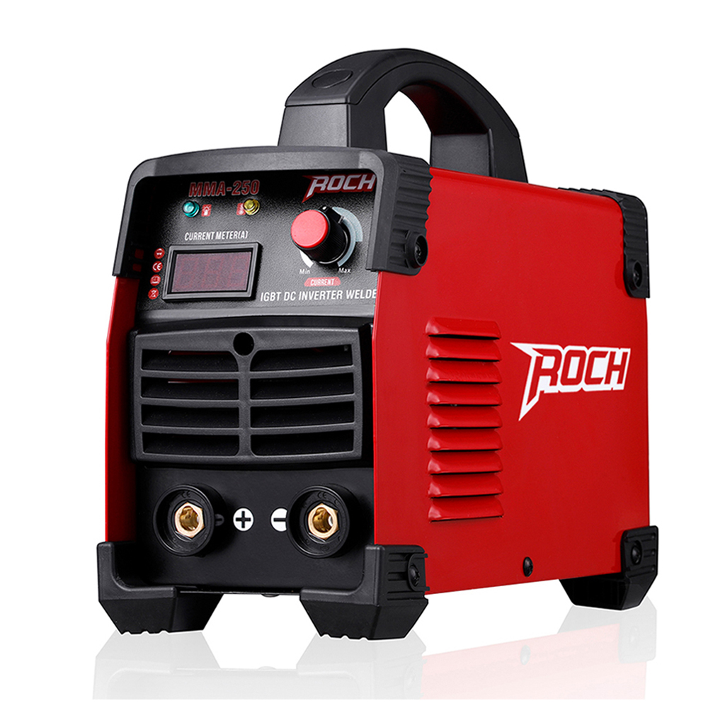 MMA-250P Портативный 220 напряжение 250a IGBT инвертор mma мини сварочный аппарат