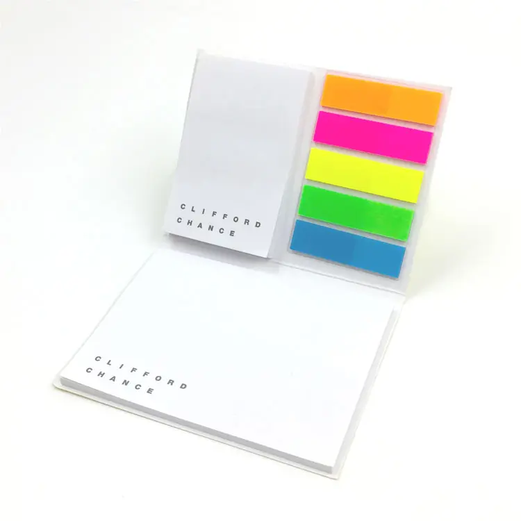 Размер пользовательский Печатный Блокнот записная книжка блокнот Пользовательский логотип симпатичные цветные клейкие заметки