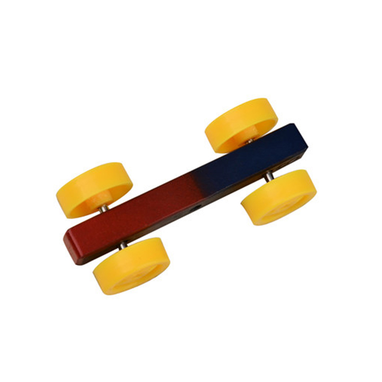 Children's educational toy magnetic car used for teaching and scientific experiment
