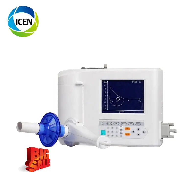 IN-C037 patient lung function test spirometry machine equipment