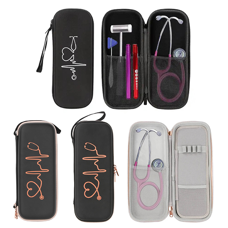 Stethoscope Carrying Case Stethoscope Travel Eva Hard Case With Extra Room For Nurse Accessories