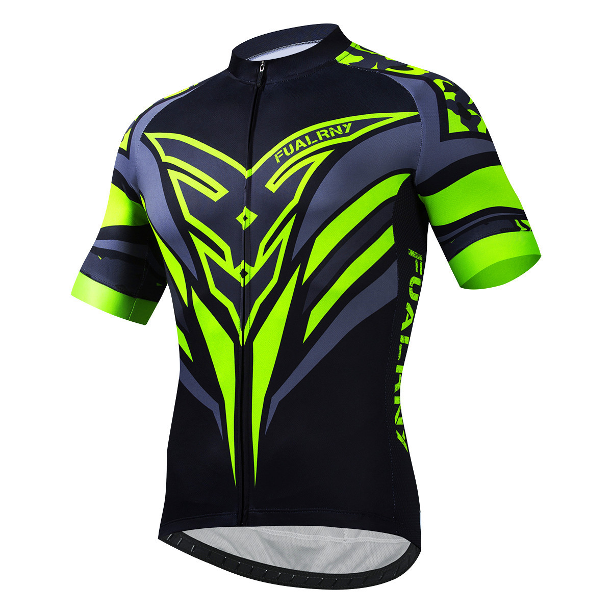 men cycling jersey short set wholesale custom sublimation fashion oem custom thermal cycle jersey clothing set black color