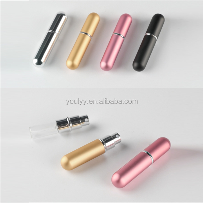 5ml Glass Perfume Bottle Vial with Pump Spray