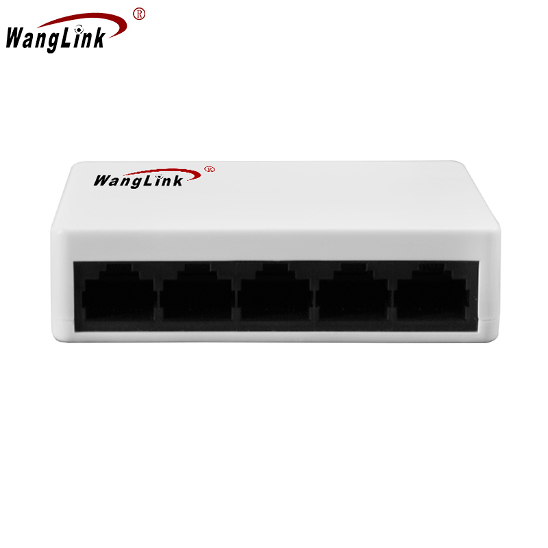Wanglink Быстрый неуправляемый сетевой коммутатор с 5 портами Ethernet