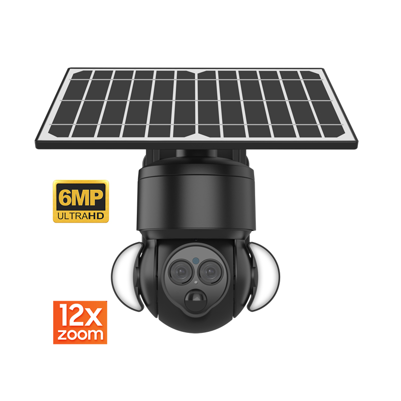 Dual Lens 6MP Wireless Home Security System 4G/WiFi Solar Surveillance Cameras & Outdoor IP Camera for Superior Protection