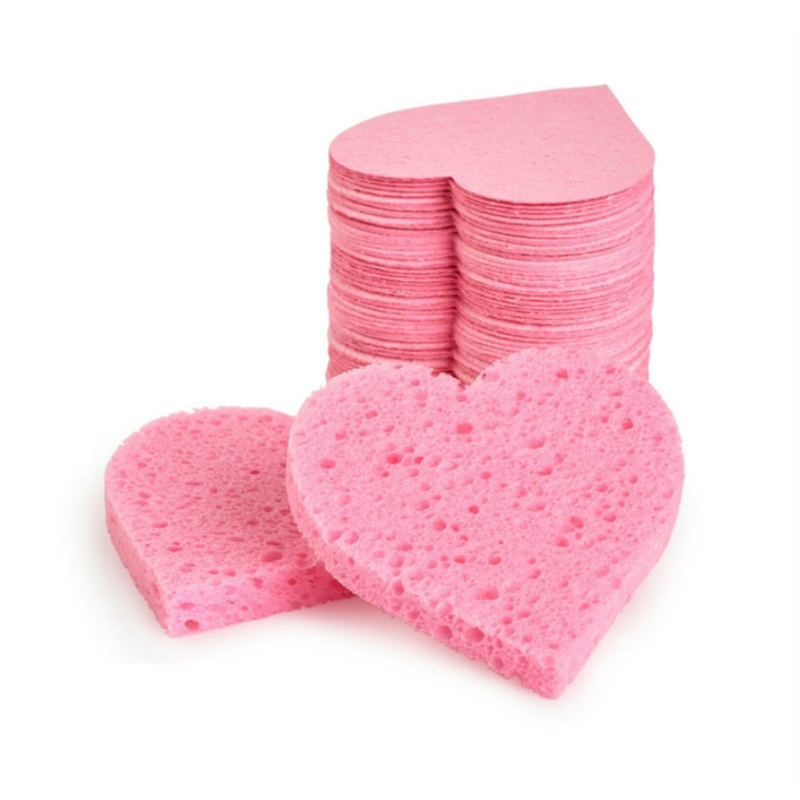 Daily Make Up Remover Pads Washable Compressed Sponge Facial Cleaning Sponge