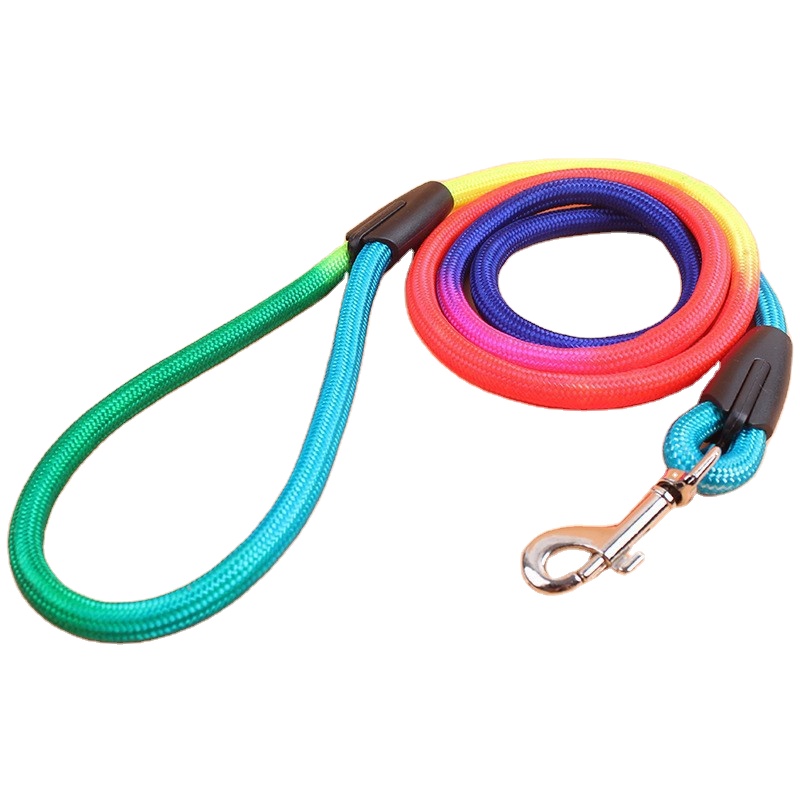 Competitive price high reflective strong nylon pet traction dog leash rope