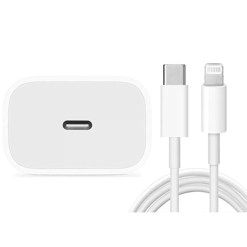 Новый оригинальный PD 20 Вт Usb порт Type-c для быстрой зарядки US стенный адаптер-1m шнур для быстрой зарядки USB кабель для передачи данных для iphone 12