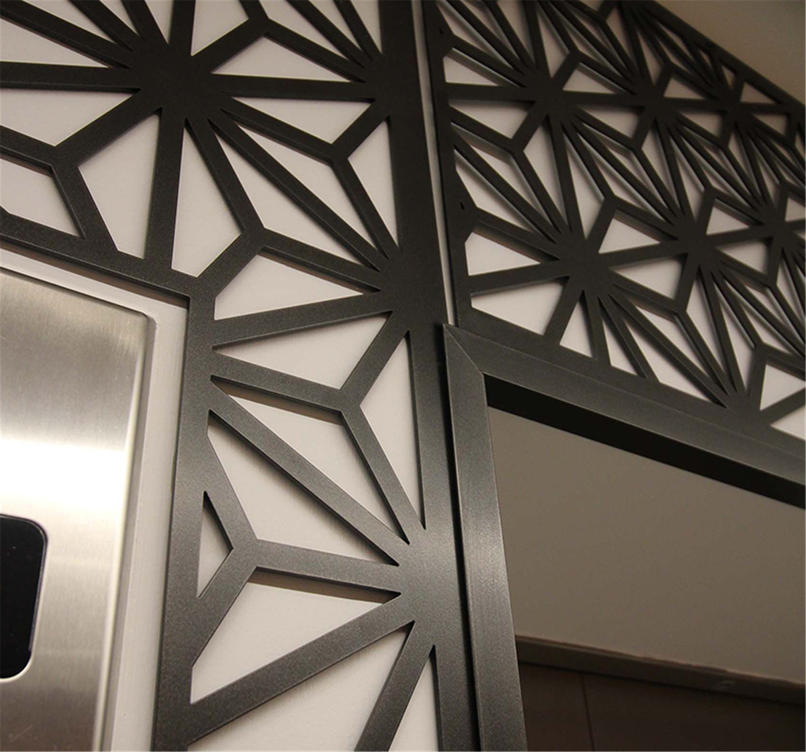 Wall Cladding Panels Metal Laser Cut Facade metal screen steel