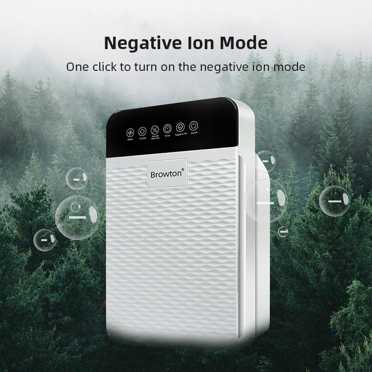 Cheap Household purificador de aire ion ozono Smart Home Use filter In addition to formaldehyde High efficiency filter purifier