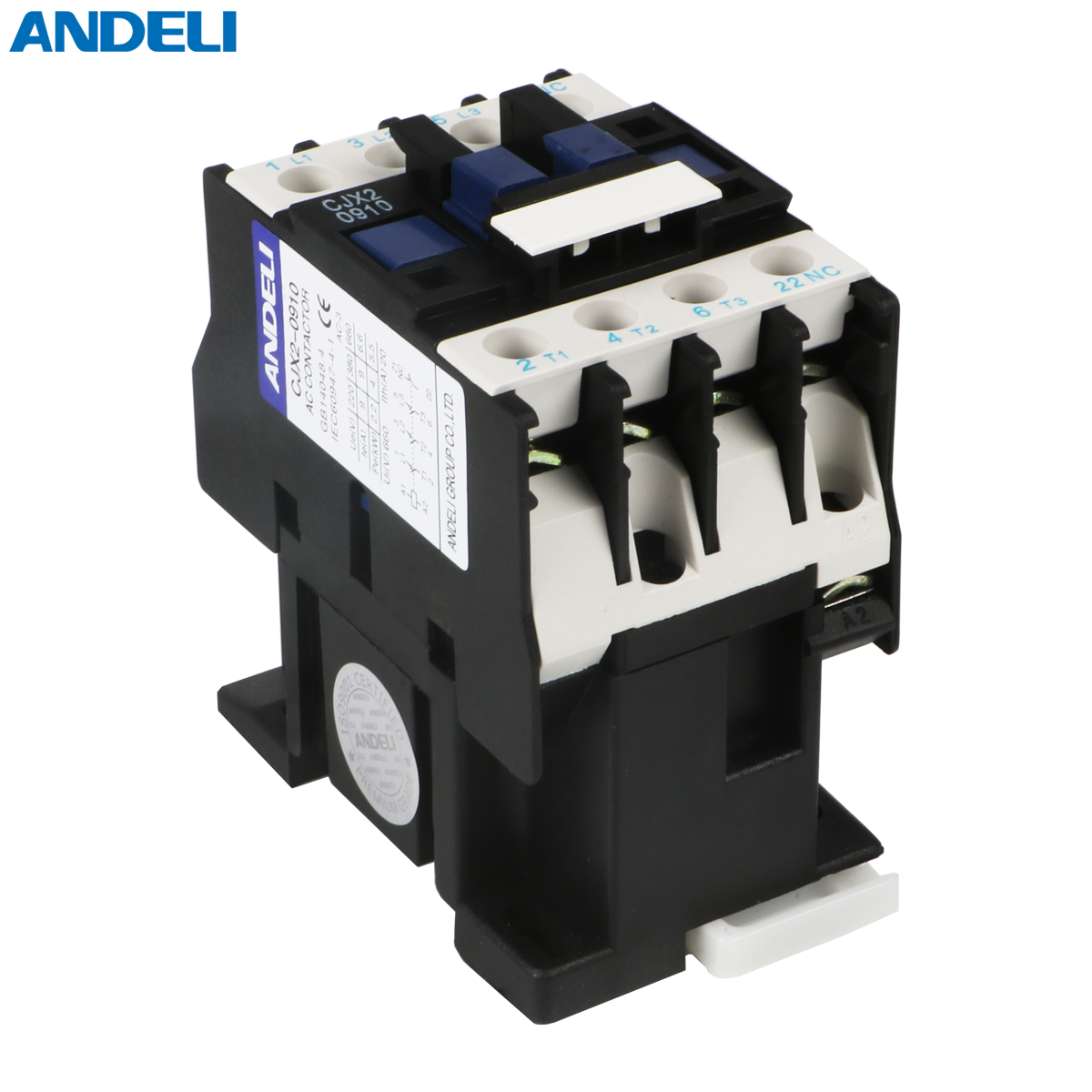 Контактор ANDELI CJX2-0910 9A 380V магнитный контактор
