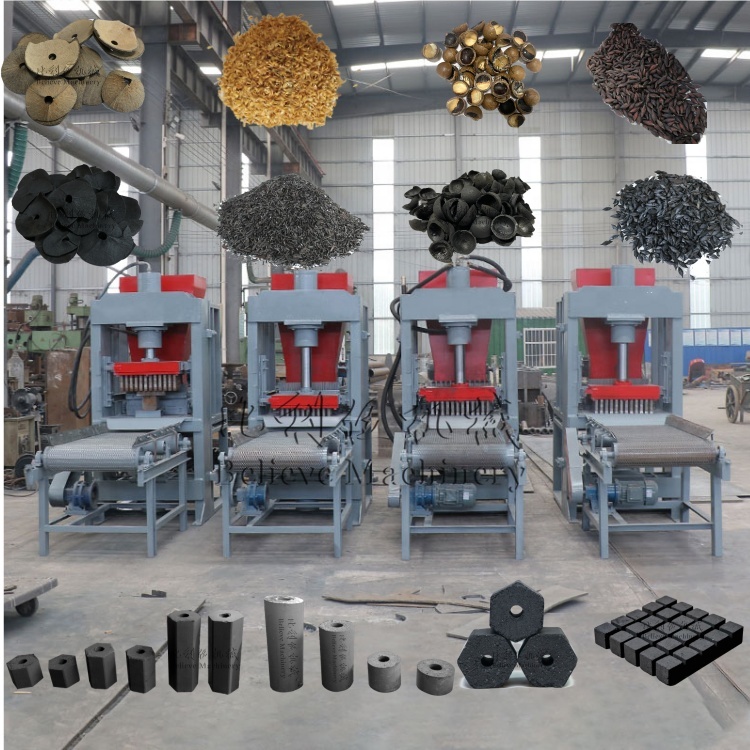 Hydraulic Press Cube coal Shisha Cubic Hookah Charcoal Briquette Blocks Machine BBQ Charcoal Briquettes Making Machine