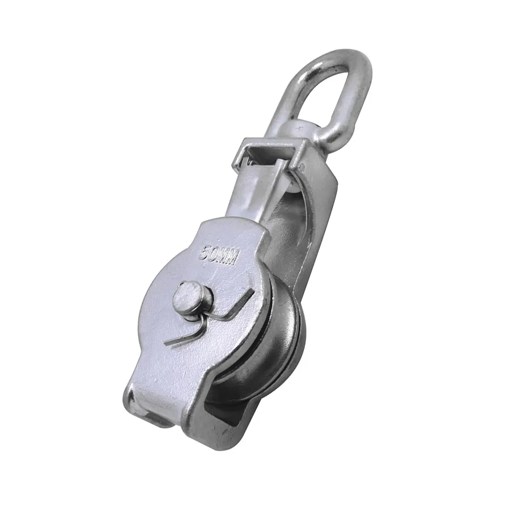 High Quality Stainless Steel Open Sided Pulley