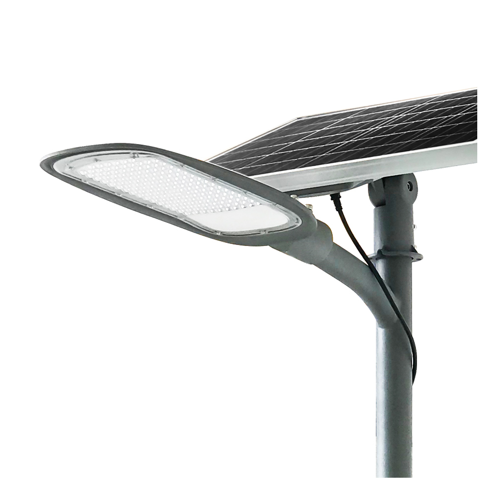 KCD Professional Manufacturer IP65 Waterproof Pole Smart Antique 100W 150W 200W 300W Integrated Solar Panel Led Street Light