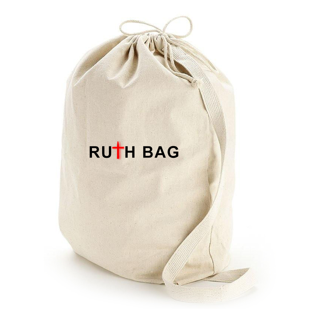 Ruthbag оптовая продажа тяжелых парусиновых мешков для стирки с плечевым ремнем (маленький-средний-большой)