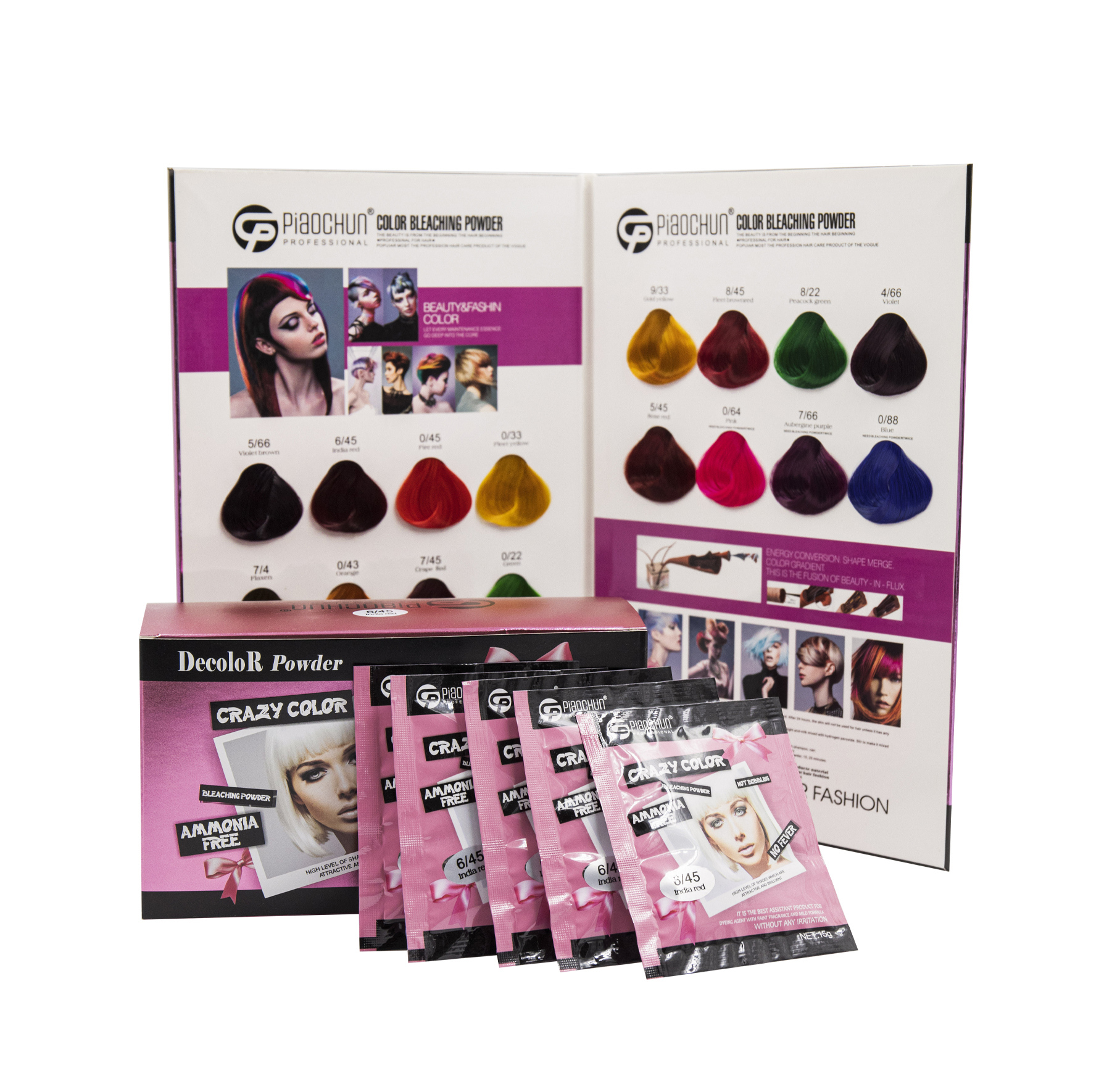Factory Wholesale Hair Color Powder OEM Brand Private Label Organic Hair Dyes