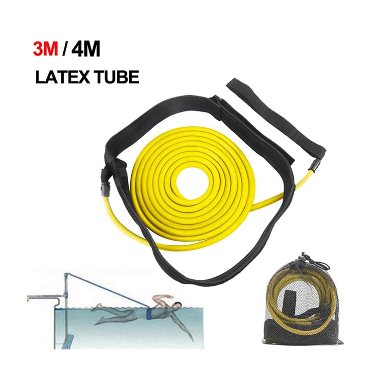BLX 4mts harness инновационный банджи tpe плавающий тренировочный пояс Резистентные ленты для плавания