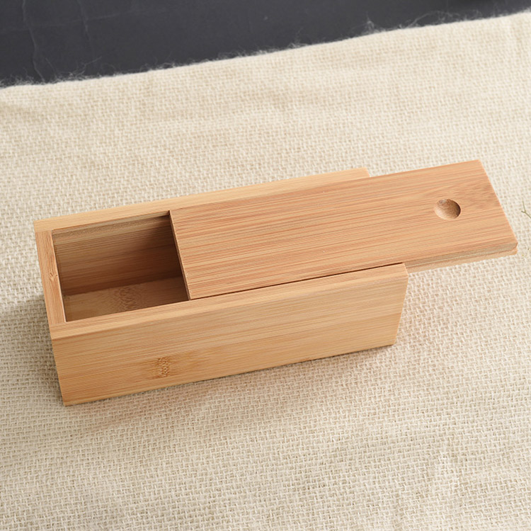 Factory custom bamboo gift box for packaging