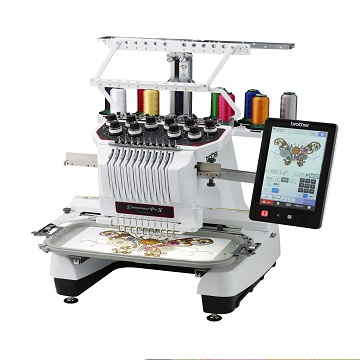 SEPTEMBER PROMO Sales Brother Entrepreneur Pro X PR1050X Embroidery Machine & Hat Hoops kits
