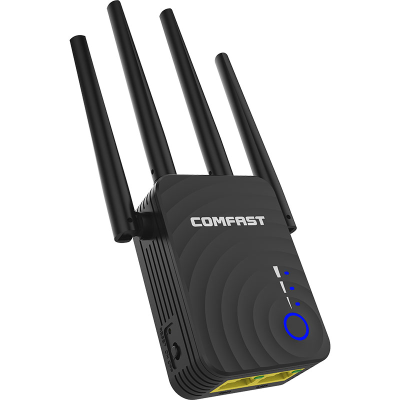 Comfast CF-WR754AC V2 2,4G/5G Wi-Fi расширитель диапазона Wi-Fi усилитель сигнала Wi-Fi ретранслятор