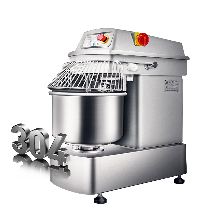 Automatic Industrial Commercial 25kg 50kg 80kg 120kg Bread Dough Mixing Machine Bakery Spiral Mixer for Sale