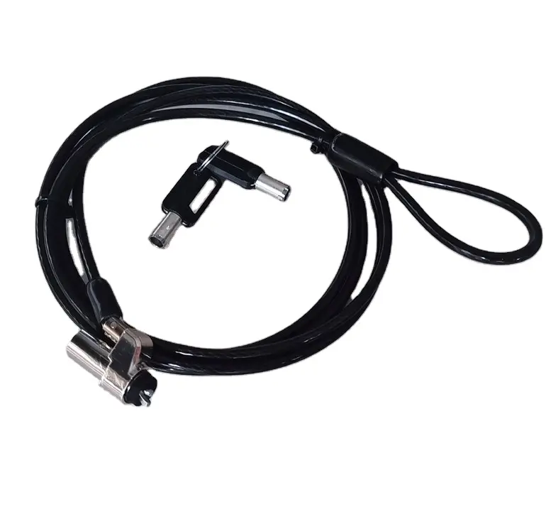 Flexible Laptop Security Lock Cable Anti-theft Nano Laptop Mini Slot Lock Metal Zinc Alloy Cable Lock Small for DELL