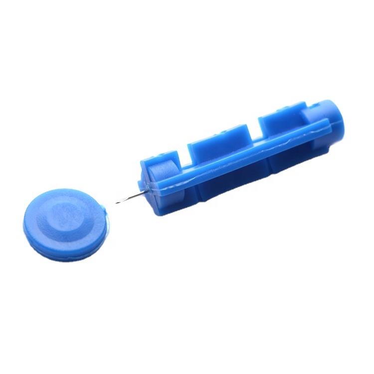 Safe medical supplies disposable blood collection needles can be tried safely