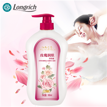 Фирменная эссенция для органического растения Longrich Factory, Отбеливающее розовое эфирное масло, гель для душа, пластиковая бутылка, bodywash