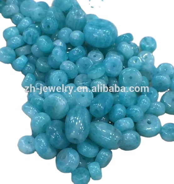 Aqua Blue барабана бисер свободные драгоценных камней сделать оптовая продажа