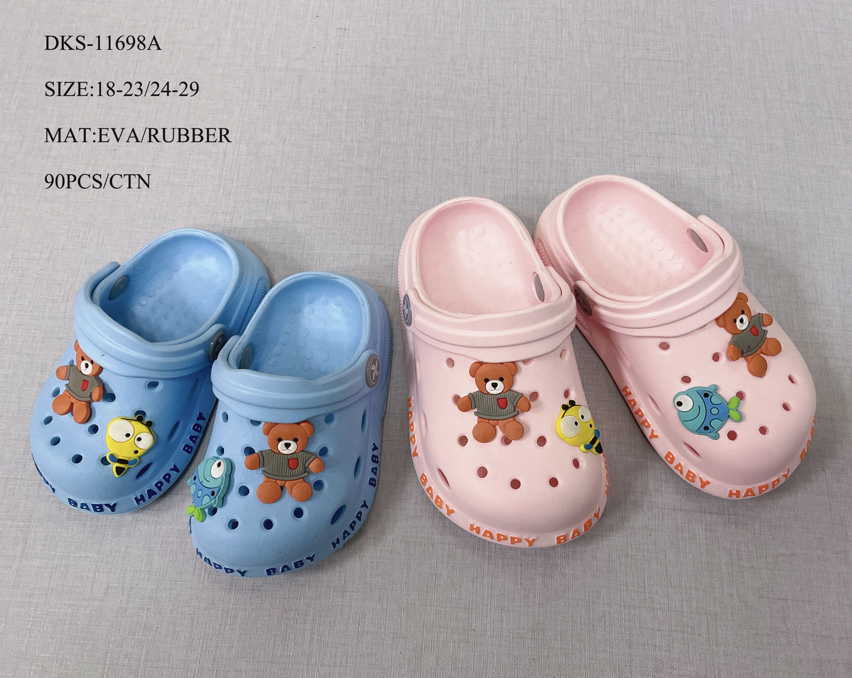 Children garden shoes cute cartoon EVA sandals outdoor beach slippers