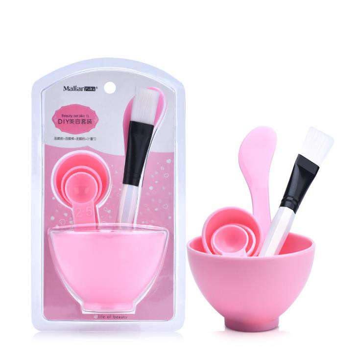 Custom DIY plastic material facial cover tools sets for facial care and cleaner