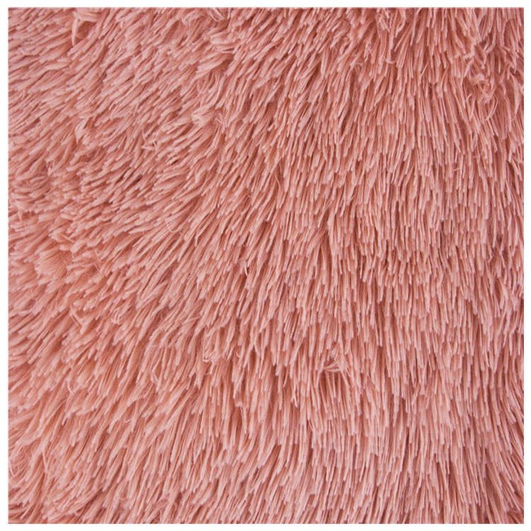 customized long pile polyboa fur fabric for home textile high pile plush fabric faux fur