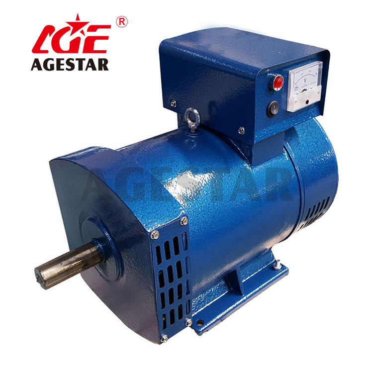 ST-2 2KW 3KW 5KW 7.5KW 10KW 12KW 15KW 20KW однофазный 230V тип щетки генератор переменного тока для продажи