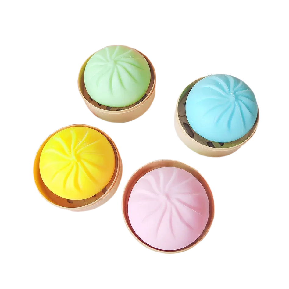 Hot Sell Squeeze Toy Squishy Press TPR Tricky Bread Toy Anti Stress Relief Squeeze Fidget Toys