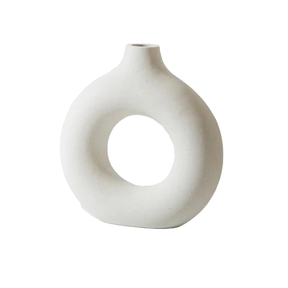 Home Decor Modern Polyresin Large Decorative Standing Tall Floor Vases Europe Resin Key Style Pictures PCS Rohs Color Material