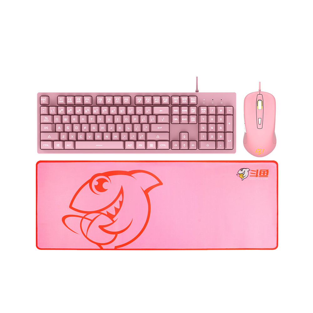 Игровая клавиатура и мышь DKS100, usb Проводная эргономичная игровая клавиатура с пользовательским логотипом