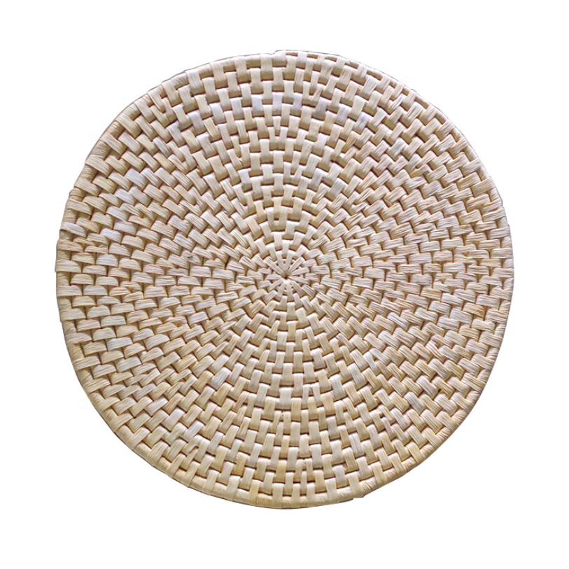 Corn husk hand-woven straw woven coaster western food shop bowl mat casserole shop plate mat dining table Mat