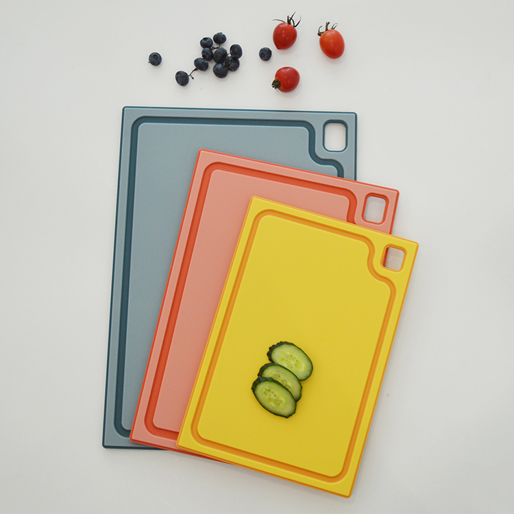 Large Size Non Slip PP Cutting Board Recyclable Chopping Boards Meat Fruit And Vegetable Rectangular Customization
