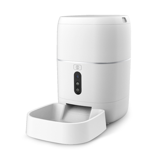 New design Wifi Remote Control Auto Smart Pet Hard Plastic Dog Cat Feeder with great price