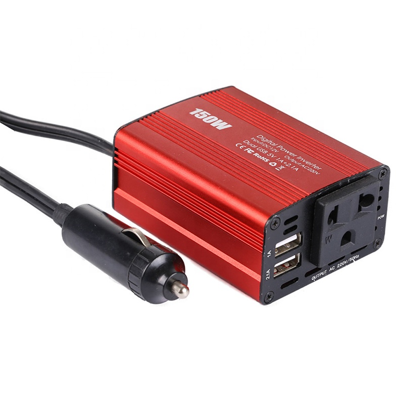 150W Car Power Inverter 12V to AC 110V 220V 50Hz Converter Transformer Phone Charger USB