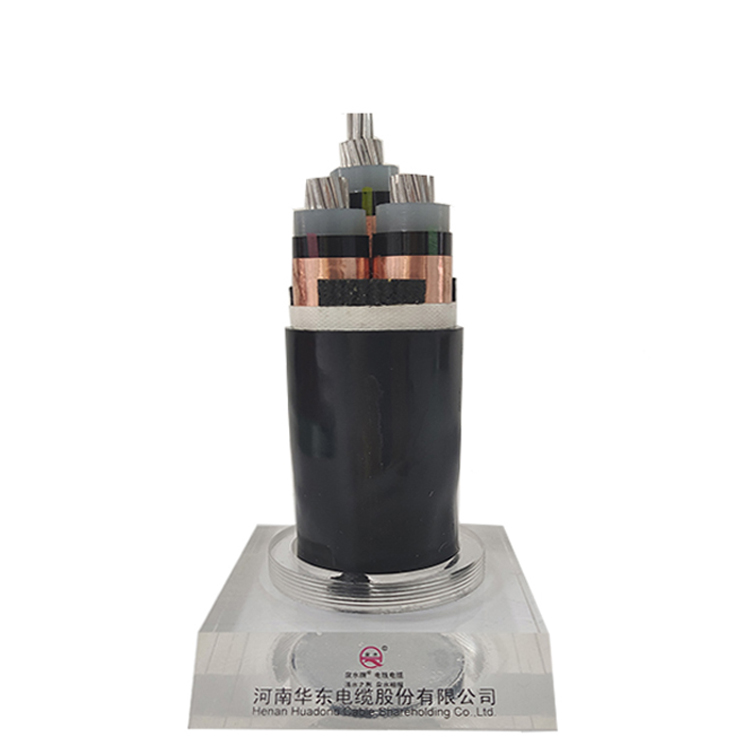19kV XLPE изоляцией ПВХ оболочка силового кабеля YJV32/YJLV32/YJSV32 3Core 95mm2 120mm2 240mm2