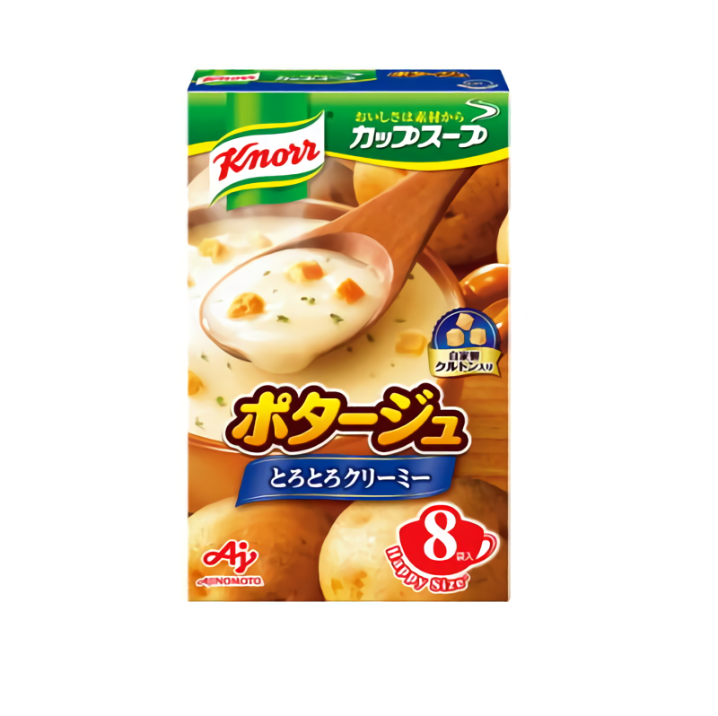 Japanese knorr carrots onions instant cup soup potage ajinomoto