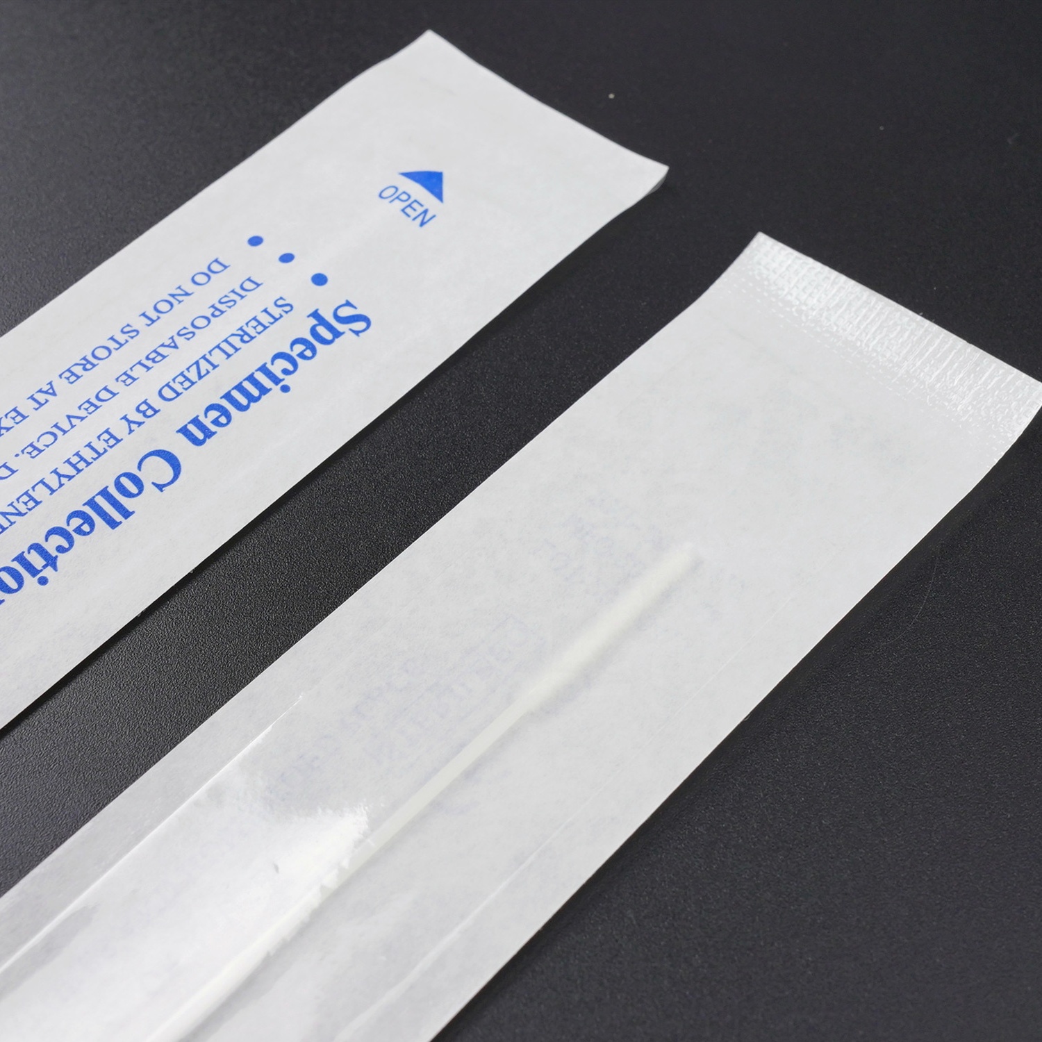 Medical nasal flocked swab nasopharyngeal swab