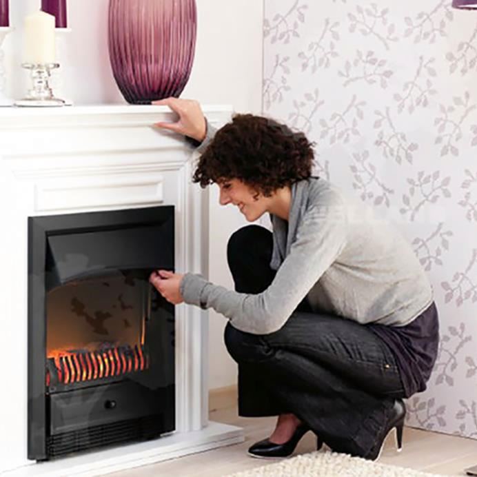 Electric fireplace mantel for your warm home