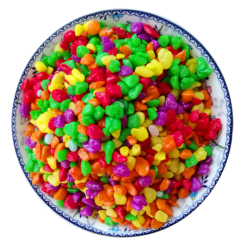 Natural Coloured Aggregates Gravel Small Pebbles price